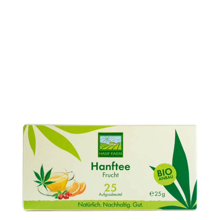 Organic hemp tea fruit - Aromatic hemp tea with a fruity note