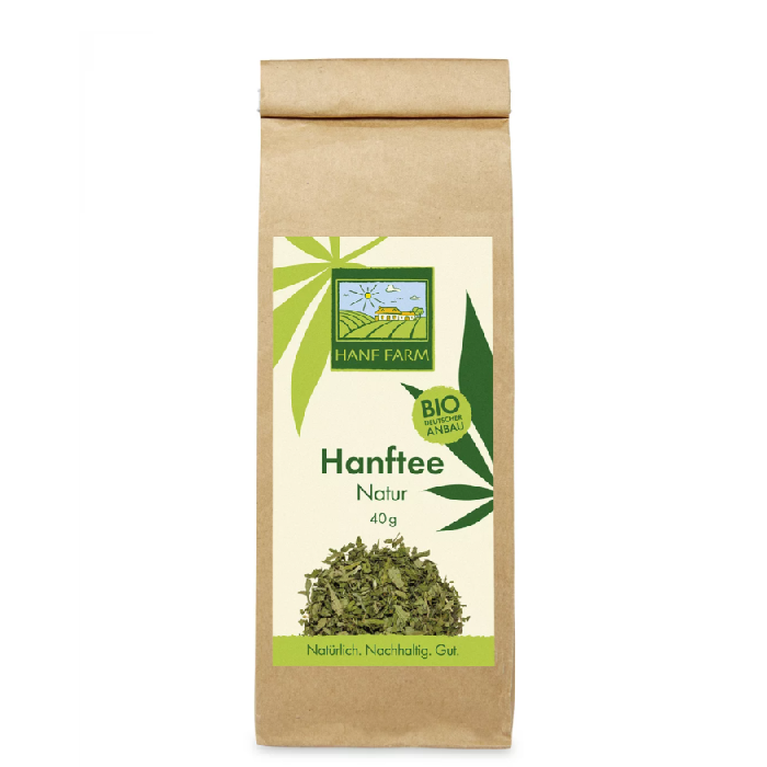 Organic hemp tea nature - Pure natural hemp tea without additives